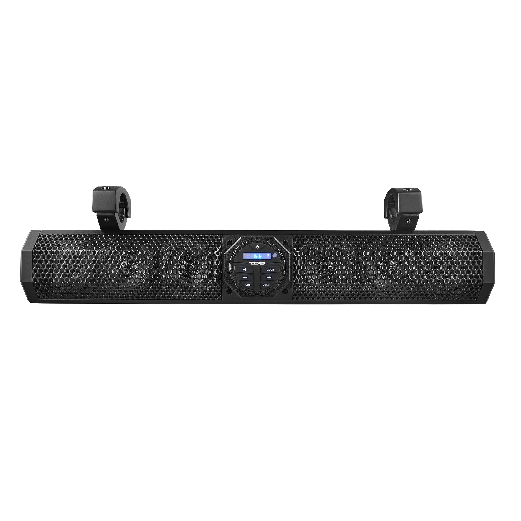 24" Marine Sound Bar Speaker System, 6 Speakers 600 Watts, BT v5.0, Rotating Control Panel