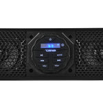 24" Marine Sound Bar Speaker System, 6 Speakers 600 Watts, BT v5.0, Rotating Control Panel