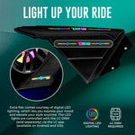 Polaris Slingshot Front Kick Panel Speaker Pods – Loaded with 8" NXL-IQ8/BK Speakers, PRO-TW1LD Tweeters & Digital LED Lights | 2020 - Current