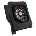 Polaris Slingshot Rear Subwoofer Enclosure Loaded with NXL-IQSUB10/BK and Digital LED Lights | Fits Either Passenger or Driver Side | 2015 - Current