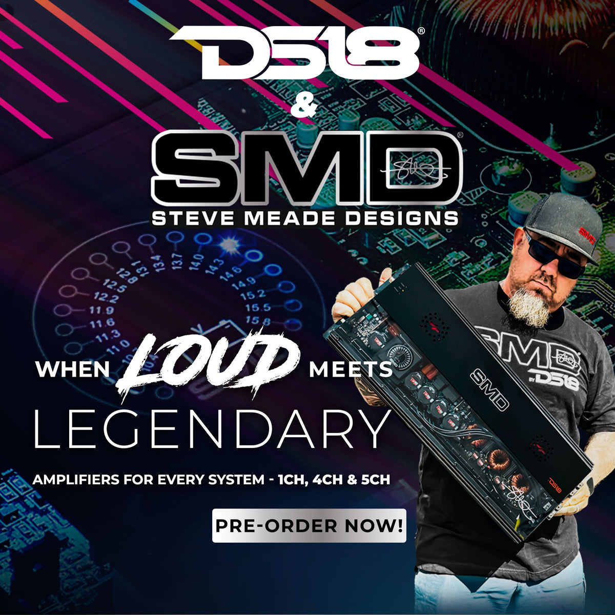 Ds18 Display Store Rack Official DS18 Pro Audio Store - Speakers, Subwoofers, Amps & More!