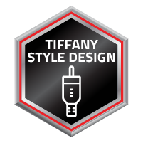 TIFFANY STYLE DESIGN RCA