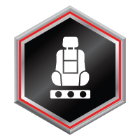 Sealed Waterproof under seat subwoofer enclosure