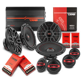 DS18 2008-2021 Honda CR-V  Front and Back Doors Speakers Good Upgrade/Replacement Package 900 Watts