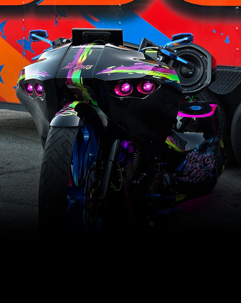 DS18 rolls out of another Bike Week, having changed the game for audio competitors