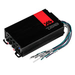 X 4-Channel Ultra Compact Class D Amplifier 4 x 70 Watts Rms @ 4-ohm