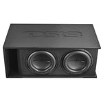 Dual 12" Loaded Subwoofer Ported Rugged Armored Enclosure With ZXI12.4D 2000 Watts Rms
