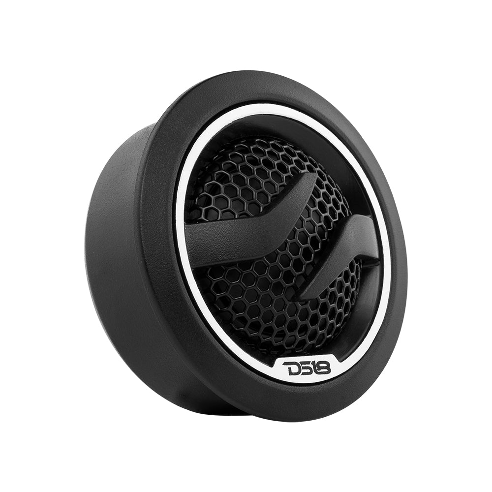 DS18 ZXI-T1 - Tweeter de audio para coche Pei Dome de 1,7 pulgadas con  bobina de voz de aluminio de 1 pulgada, pico de 4 ohmios