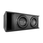 Dual 12" Loaded Subwoofer Ported Rugged Armored Enclosure With ZXI12.4D 2000 Watts Rms