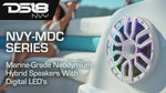 Video thumbnail - 6.5” Marine Grade Hybrid Coaxial Speaker With Neodymium Magnet, Kevlar Cone, and Compression Driver | 200W RMS 4-Ohm