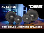 XL 6.5" Mid-Range Loudspeaker 300 Watts Rms 4-Ohm
