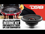 HOOLIGAN Recone Kit for HOOLX15.1DSPL