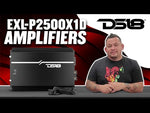 EXL 1-Channel Class D Amplifier 2500 Watts Rms @ 1-Ohm Made In Korea