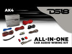 4-GA CCA Amplifier Installation Kit - RED