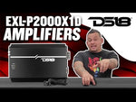 EXL 1-Channel Class D Amplifier 2000 Watts Rms @ 1-Ohm Made In Korea