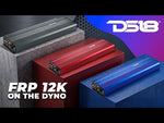 FRP Compact Full-Range Class D 1-Channel Amplifier 12,000 Watts Rms @ 1-Ohm