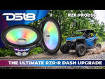 Polaris RZR-PRO 2020-Up 6.5" Dashboard Speakers with Digital LED Lighting – 150W RMS, Neodymium Magnet, OEM Fit