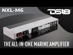 NXL 6-Channel Marine & Powersports Amplifier Class D | 6 x 150W @ 4-Ohm