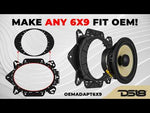 Universal OEM Speaker Adapter for 6x9” or 6.5" Speakers