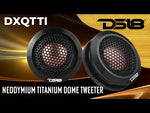 DXQ 2.2" Titanium Dome Tweeter with Neodymium Magnet | 30W RMS 4-Ohm