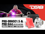 DS18 PRO-H44 Twist On 1" 45x45° 2.71" Depth Plastic Horn