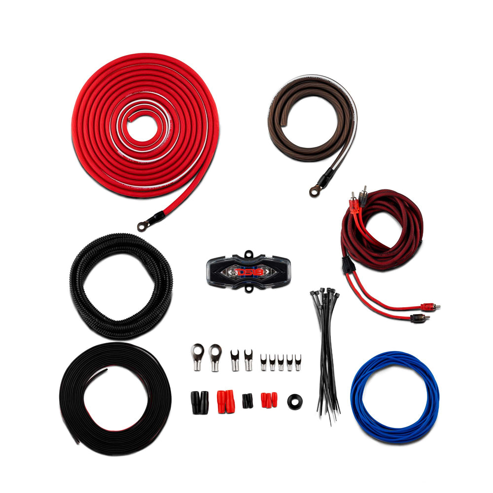 DS18 AMPKIT4 4 Gauge Advance Amplifier Installation Kit