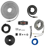 DS18 AMPKIT4/SLV – 4GA CCA Installation Kit for Car Audio Amplifiers Silver