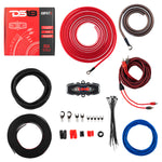 DS18 Golf Cart Audio Package - 2x 6.5” Marine Speakers + 2 Ch Amp + AMPKIT8 + ENSBTRC-SQ