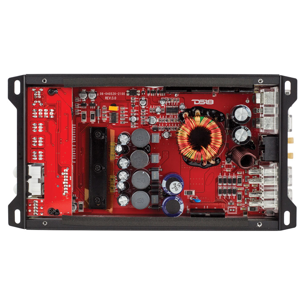 RECOIL DI1200-4 Full-Range Class-D 4-Kanal Auto-Audio-Verstärker, 2.400