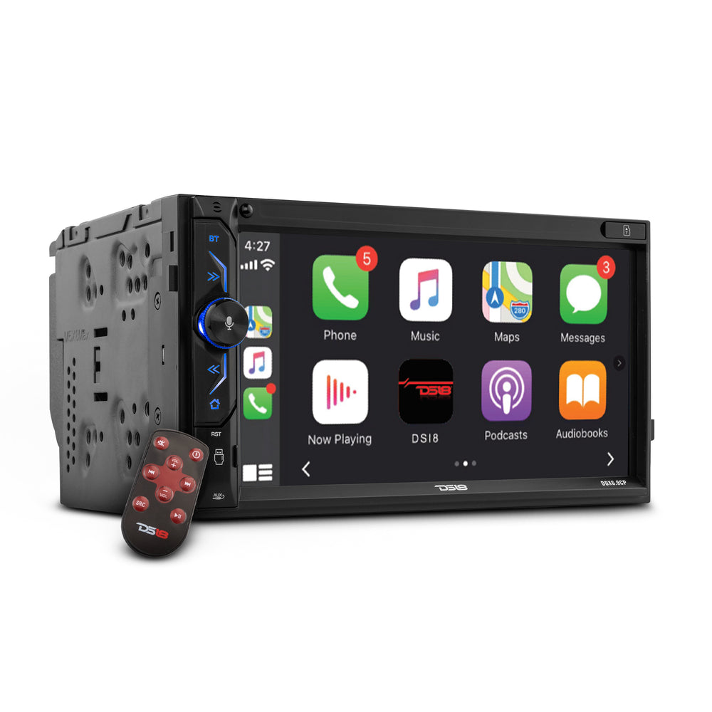 7 quot Touchscreen Mechless Double DIN Headunit with Bluetooth USB Mirro