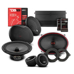 DS18 2012-2021 RAM 1500 Front and Back Doors Speakers Best Upgrade/Replacement Package 1800 Watts