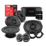 DS18 2012-2021 RAM 2500 Front and Back Doors Speakers Better Upgrade/Replacement Package 1600 Watts