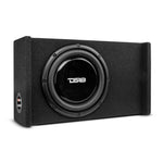 10" Loaded Shallow Down Fire Subwoofer Enclosure 300 Watts Rms