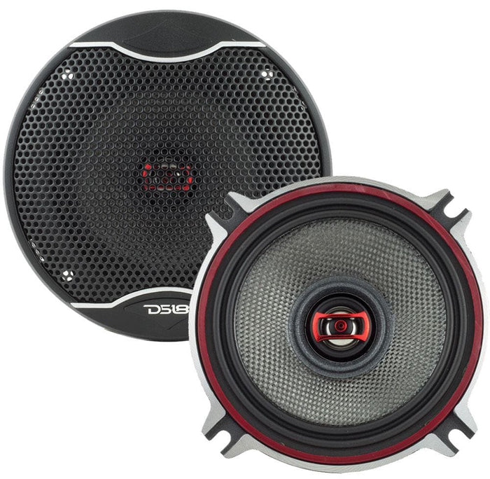 DS18 5.25 Marine Speakers 6 X 6.5 In. 2 Way Coaxial Speaker, Black Ohm 5.25 Speakers - Foto 7
