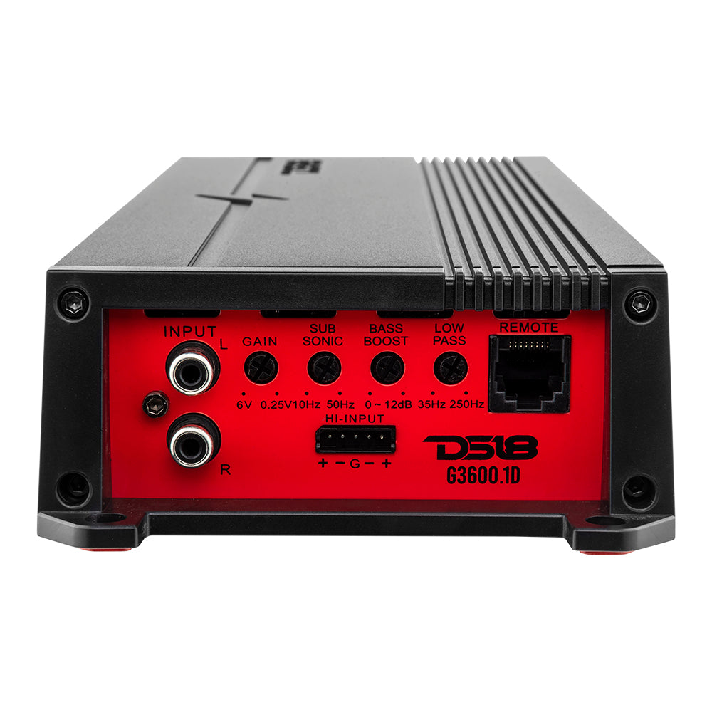 GEN-X Class D 1-Channel Amplifier 1200 Watts Rms @ 1-Ohm