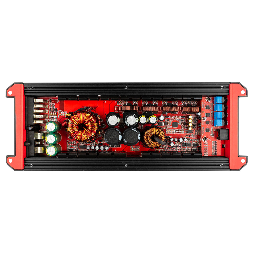 GEN-X 5-Channel Class D Amplifier 130 x 4 @ 4-Ohm + 900 x 1 @ 1-Ohm Watts Rms