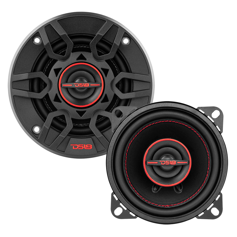 GEN-X 4" 2-Way Coaxial Speakers 40 Watts Rms 4-Ohm