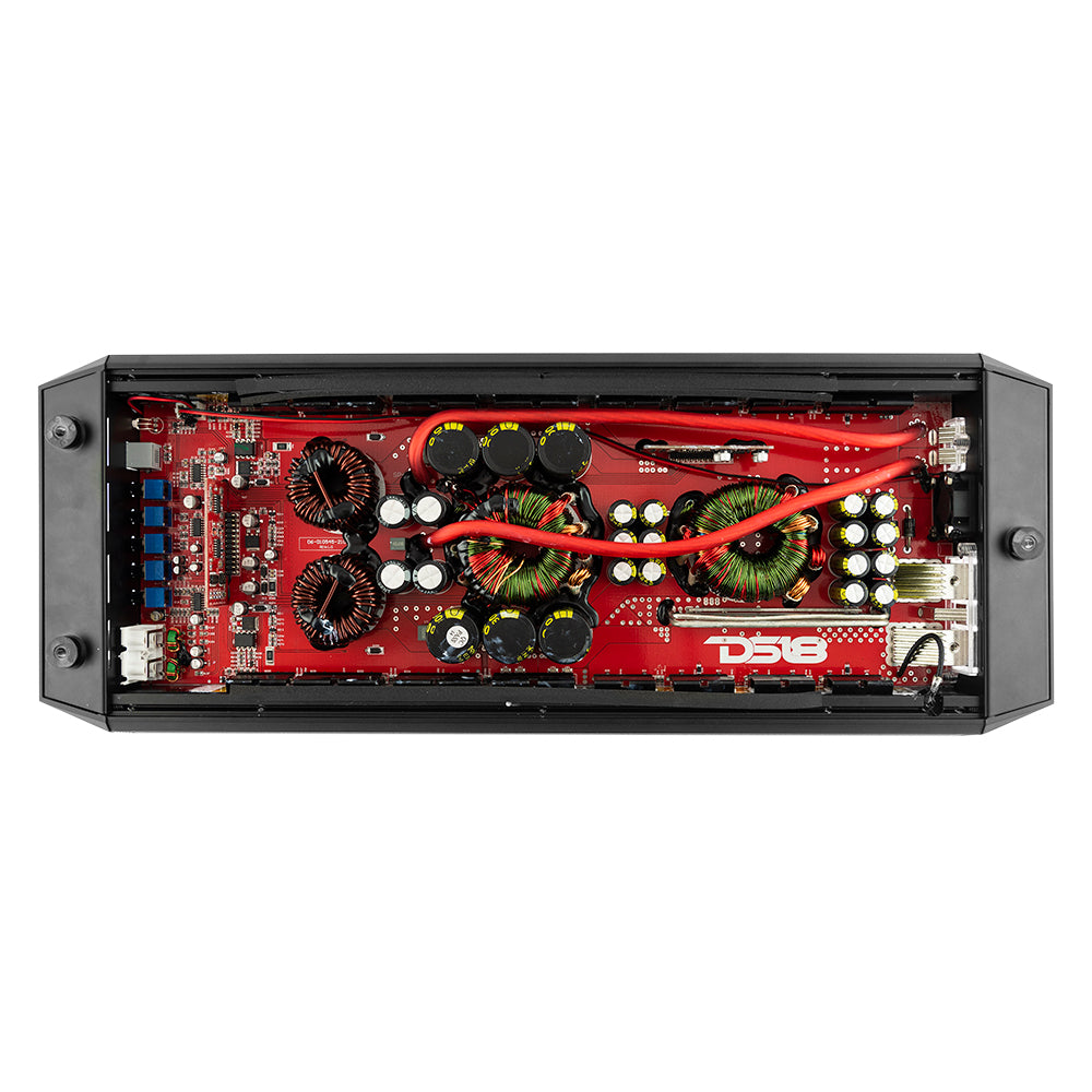 DS18 GEN-X6000.1D Class D 1-Channel Monoblock Amplifier 6000 Watts