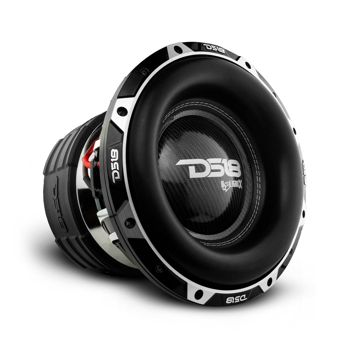 DS18 HOOLIGAN X Black Frame, High Excursion 12" audio Subwoofer 4000 Watts RMS 4" DVC 2-Ohms