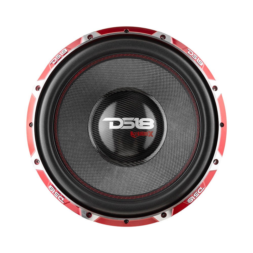 DS18 HOOL-X15.1DSPL HOOLIGAN 15" SPL Car Subwoofer 4000 Watts Rms 4" Dvc 1-Ohm. 15 competition subwoofer.