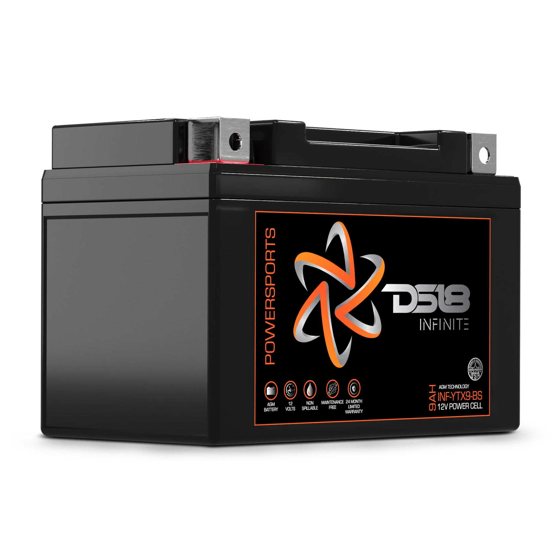 YTX9-BS High Performance Power Sports Battery