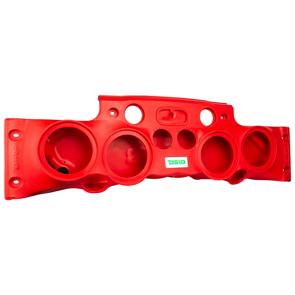 Jeep JK/JKU Overhead Bar System Fits 4 X 8" Speakers, 4 X Tweeters and 2 X Drivers -Red