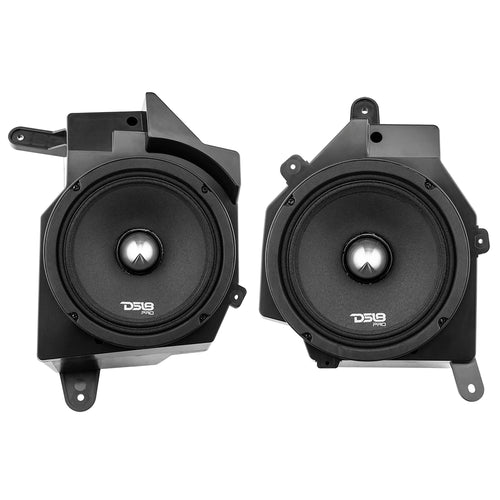 Caja acústica para tablero Jeep JL/JLU/JT – Equipada con altavoces de 6.5” a la izquierda y a la derecha con PRO-FR6NEO, 225W RMS 