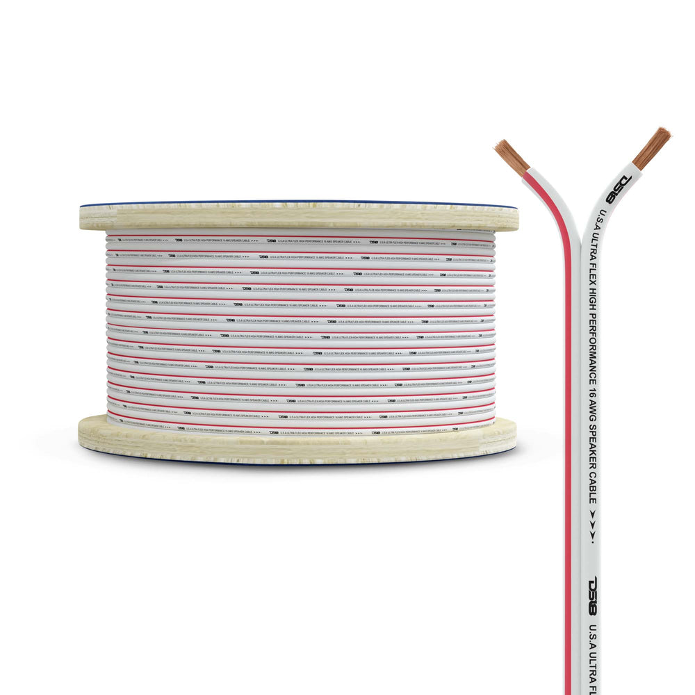 16 Gauge Wire 100 Ft In Wall Speakers Full Tilt Audio Red/Black 16 - Foto 8