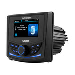 Marine and Powersports Headunit 3" Color TFT screen , 2 Zones, 4 volts Output, BT, RDS 4 X 50 Watts