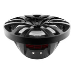 NXL 10" 2-Way Coaxial Marine Speaker With LED RGB Lights 200Watts Rms 4-Ohm -Black