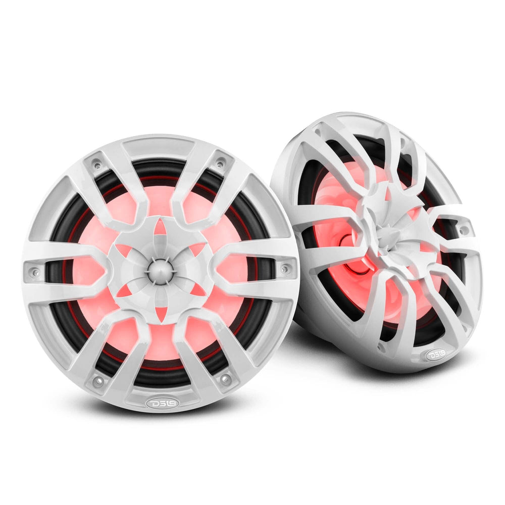 DS18 NXL10/WH HYDRO 10" 2Way Marine Speakers with Bullet Tweeter and