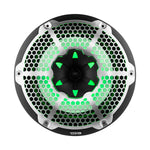 NXL 10" 2-Way Coaxial Marine Speaker With LED RGB Lights 200 Watts Rms 4-Ohm -Black