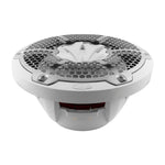 NXL 10" 2-Way Coaxial Marine Speaker With LED RGB Lights 200 Watts Rms 4-Ohm -White