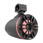 NXL 6.5" Marine and Powersports Towers LED RGB Lights 100 Watts Rms -Red